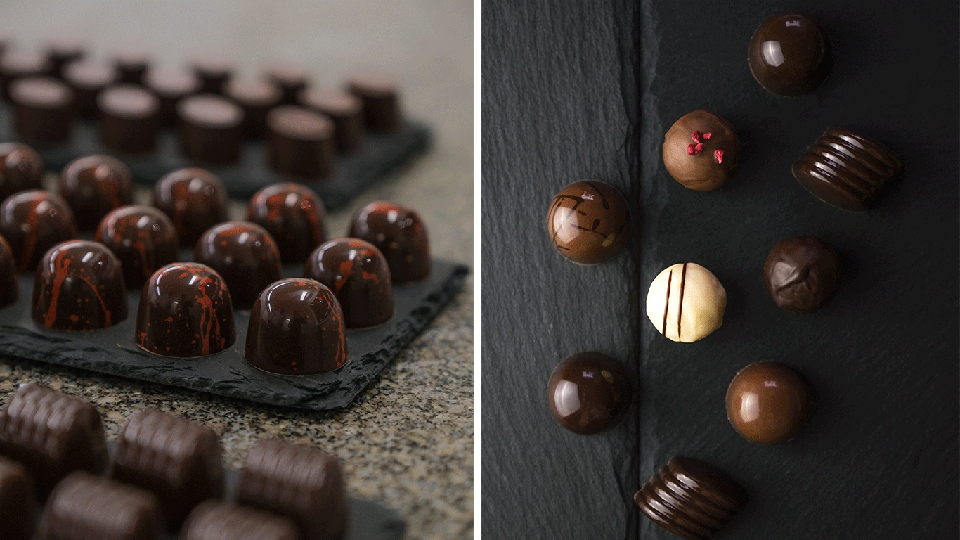 Chokladpraliner från Sälen Choklad.
